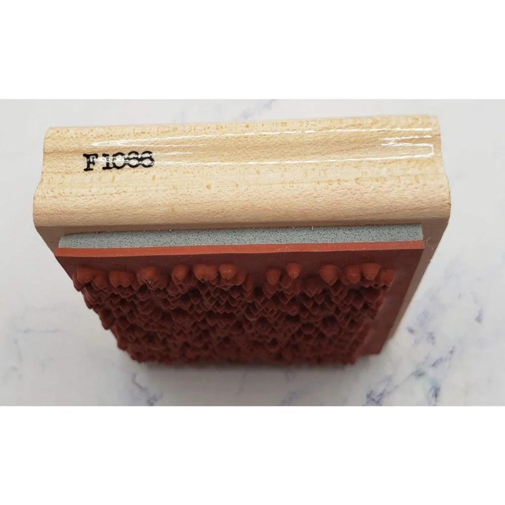 Paint Spatter Background Pattern Wood Mounted Rubber Stamp